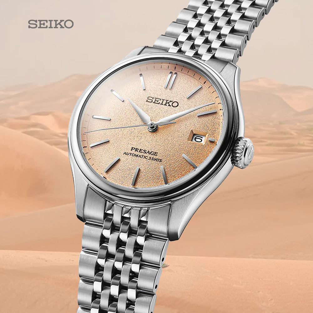 SEIKO 精工 Presage經典系列 職人美學機械錶-粉_SK028 SPB467J1/6R55-00H0P 送禮 禮物 推薦
