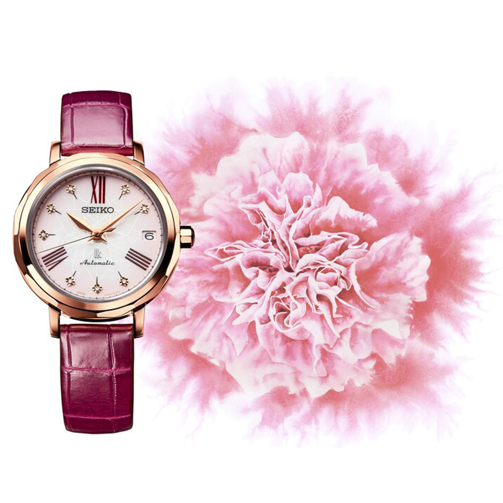 SEIKO 精工 LUKIA 銀座25周年紀念機械女錶-6R35-00N0K(SPB140J1)