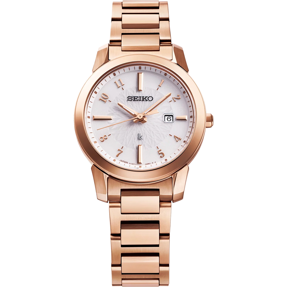 SEIKO 精工 LUKIA 廣告款 動人時光太陽能女錶 周年慶獻禮-31mm V137-0DK0P(SUT418J1)