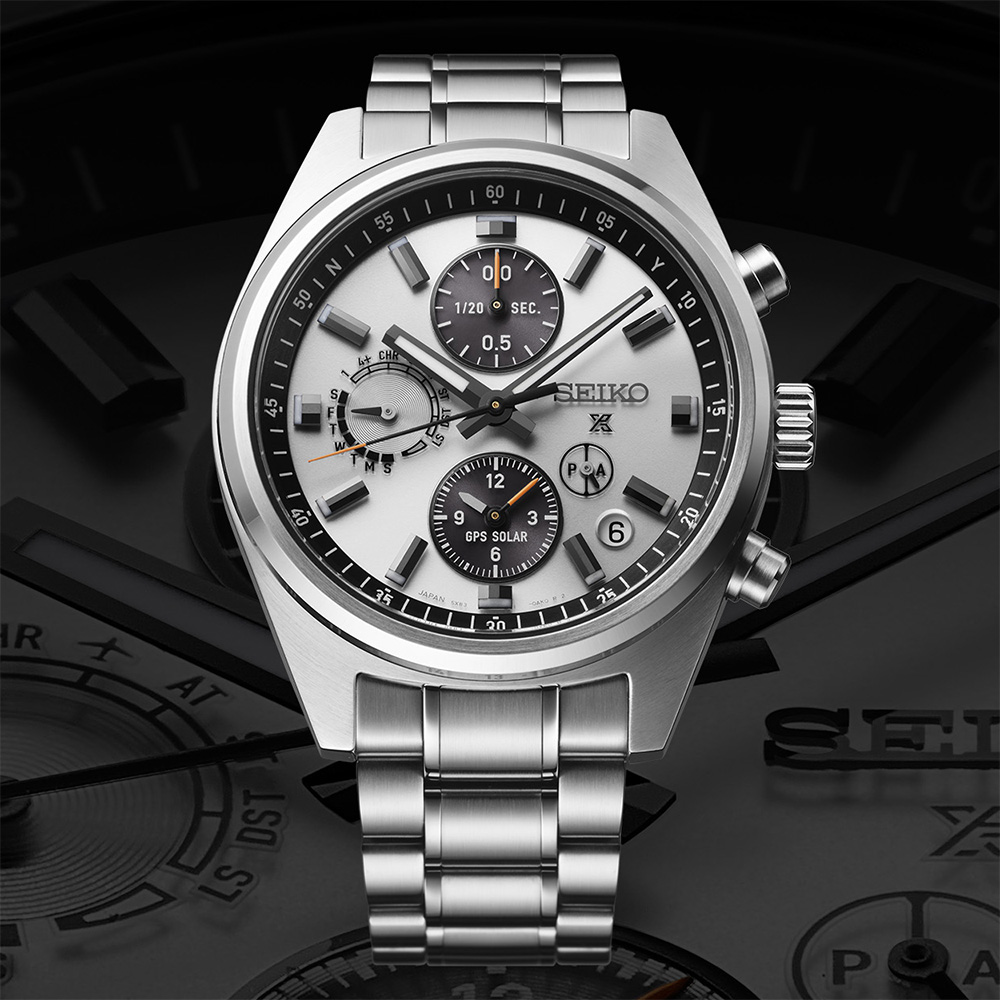 SEIKO 精工 Prospex GPS太陽能雙時區計時手錶 雙11盛典 SSH165J1 5X83-0AH0S