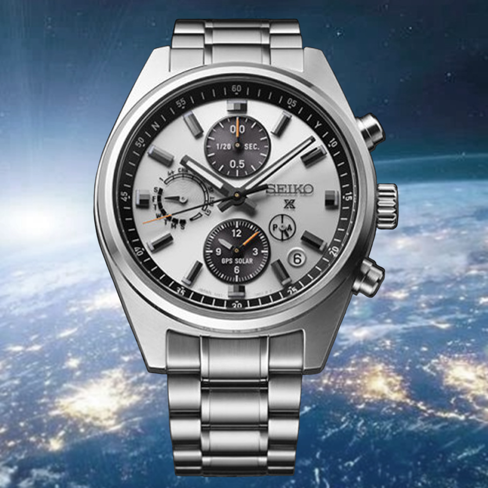 SEIKO 精工 Prospex GPS衛星對時 太陽能雙時區計時腕錶-灰_SK028 SSH165J1/5X83-0AH0S 送禮 禮物 推薦