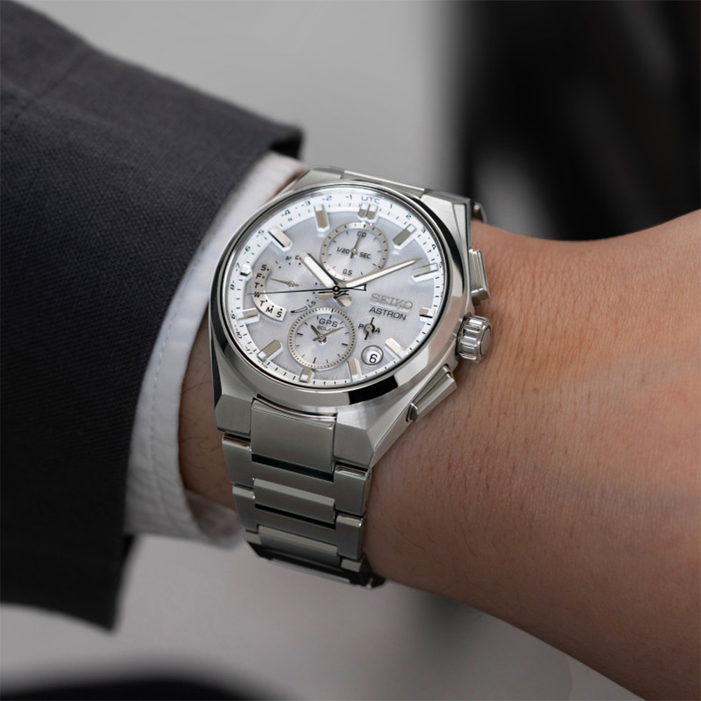 SEIKO 精工 Astron GPS衛星定位鈦金屬計時手錶 百貨周年慶(SSH159J1/5X83-0AE0S)