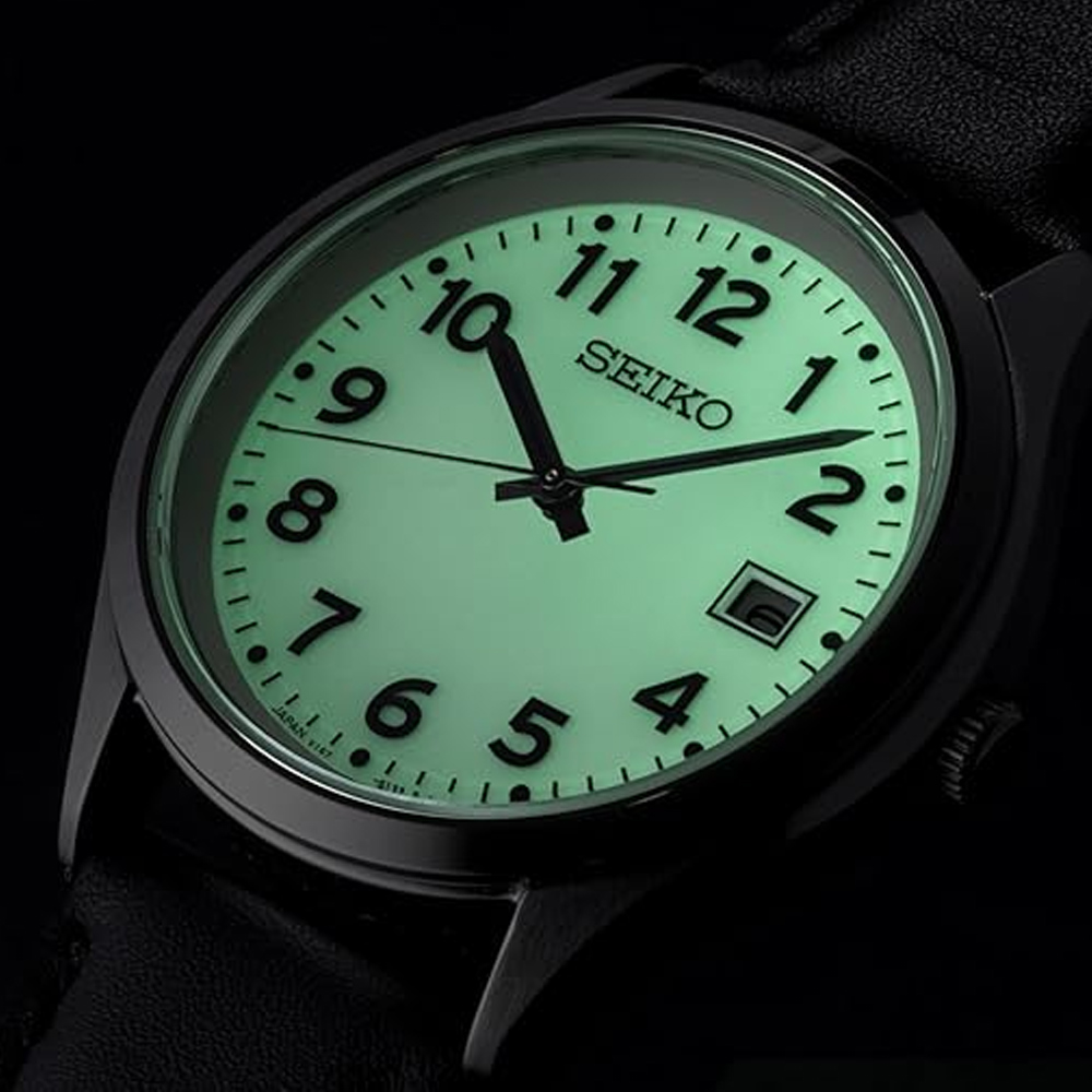 SEIKO 精工 日系SOLAR 太陽能 經典男錶 手錶 阿拉伯刻度-V157-0DX0Z/SBPX157J