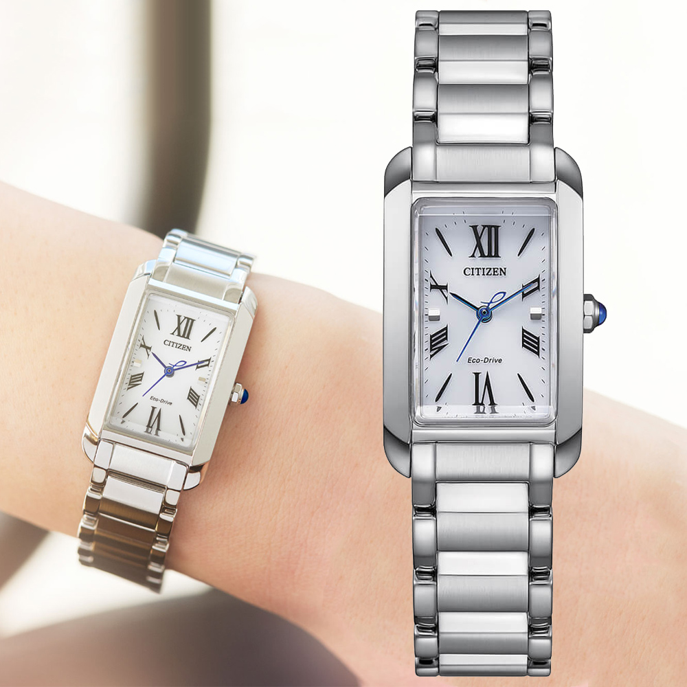 CITIZEN 星辰 L系列 光動能 簡約時尚腕錶 錶 週年慶 雙11 EW5620-55A