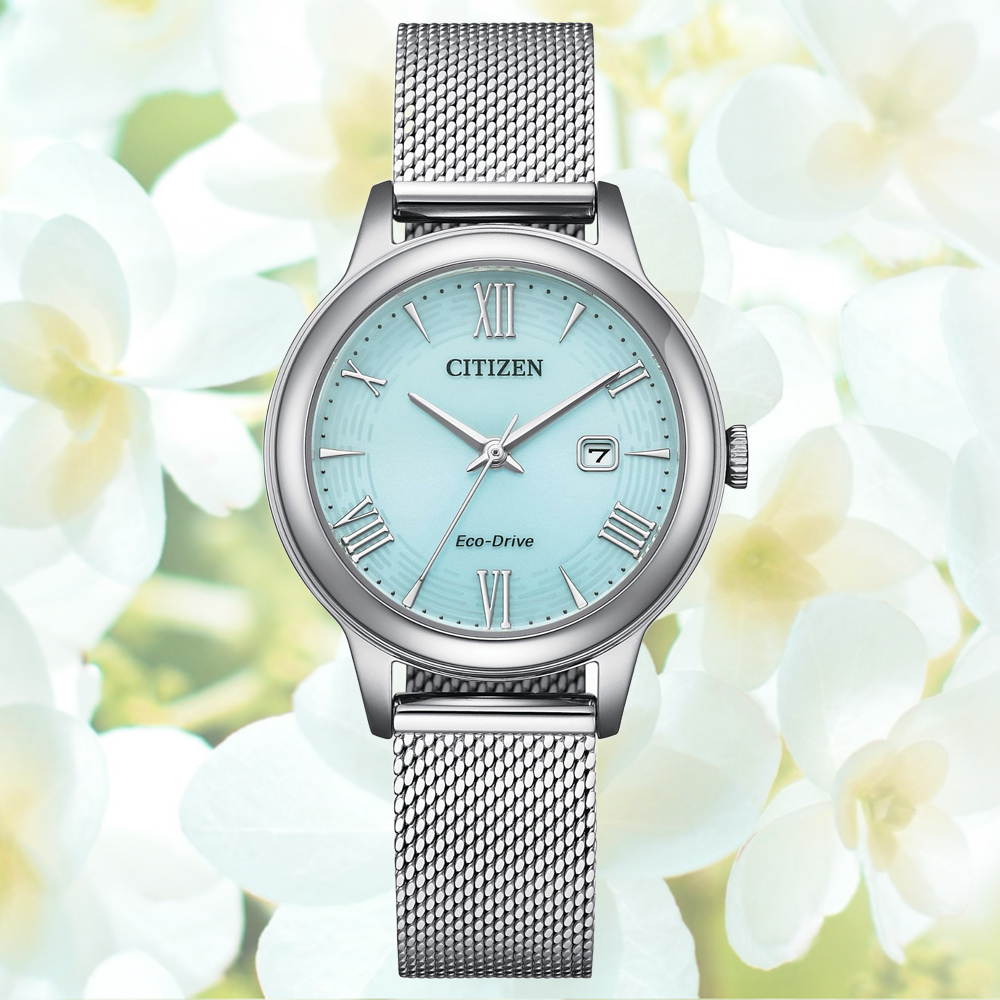 CITIZEN 星辰 LADYS 光動能 簡約三針 米蘭帶 女錶 送禮 禮物 推薦 EW2621-75M