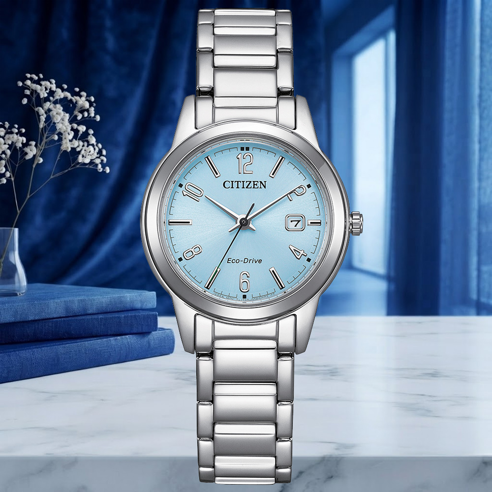 CITIZEN 星辰 LADYS系列 光動能 經典時尚腕錶 錶 週年慶 雙11 FE1241-71L