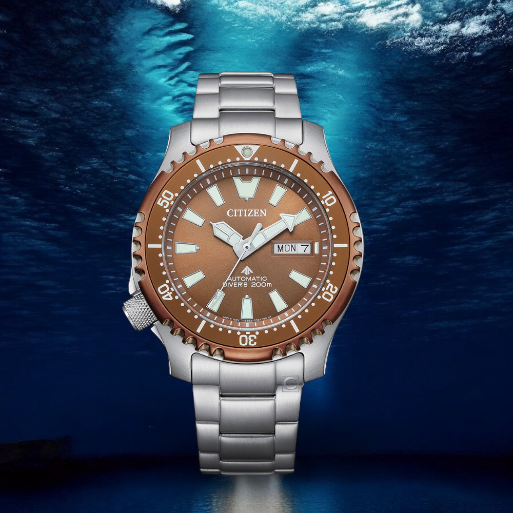 CITIZEN 星辰 Promaster 鋼鐵河豚 限量 潛水錶 機械錶 男錶 手錶42mm-NY0164-65X