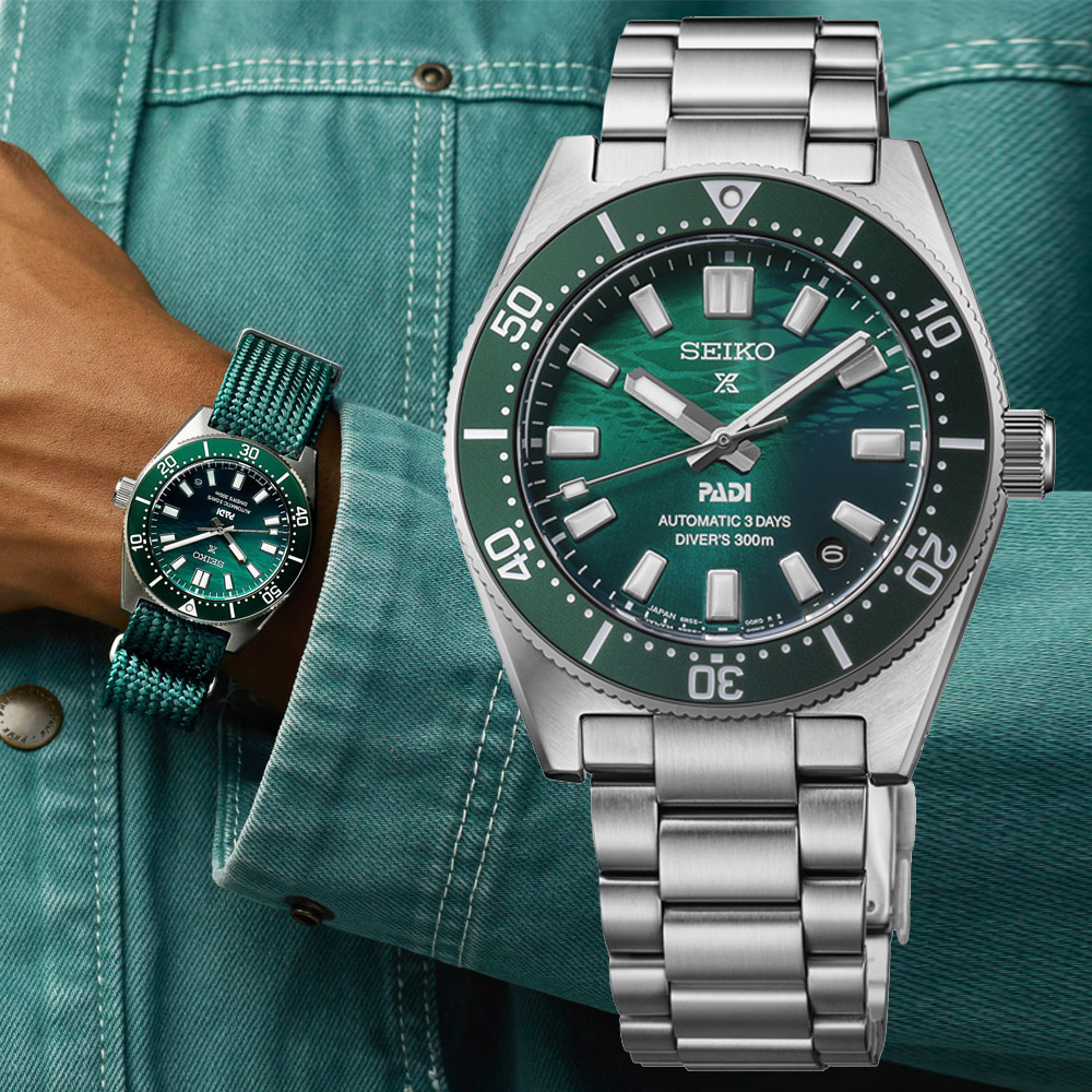 SEIKO 精工 PROSPEX 1965復刻 PADI特別版 潛水機械腕錶 錶 週年慶 雙11 (6R55-00N0G/SPB501J1)
