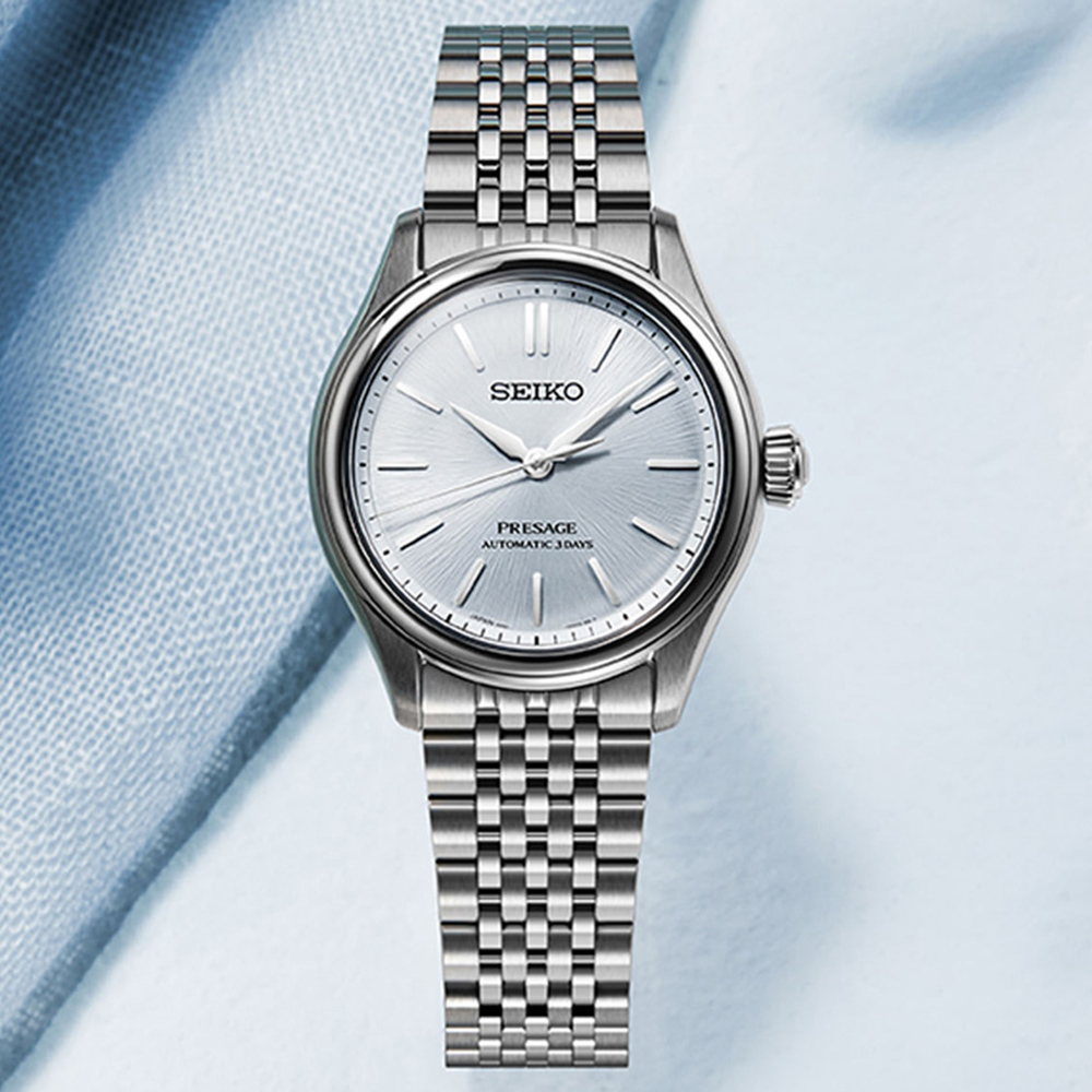 SEIKO 精工 PRESAGE 日式職人工藝 機械腕錶 錶 週年慶 雙11 (6R51-00D0B/SPB521J1)
