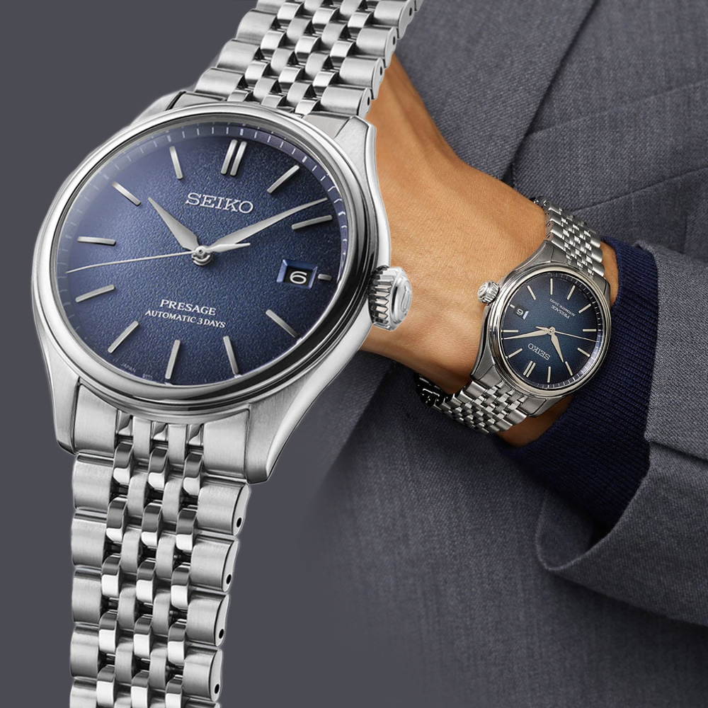 SEIKO 精工 Presage 日式職人美學 機械錶 男錶 送禮 禮物 推薦_SK028 SPB525J1/6R55-00H0B
