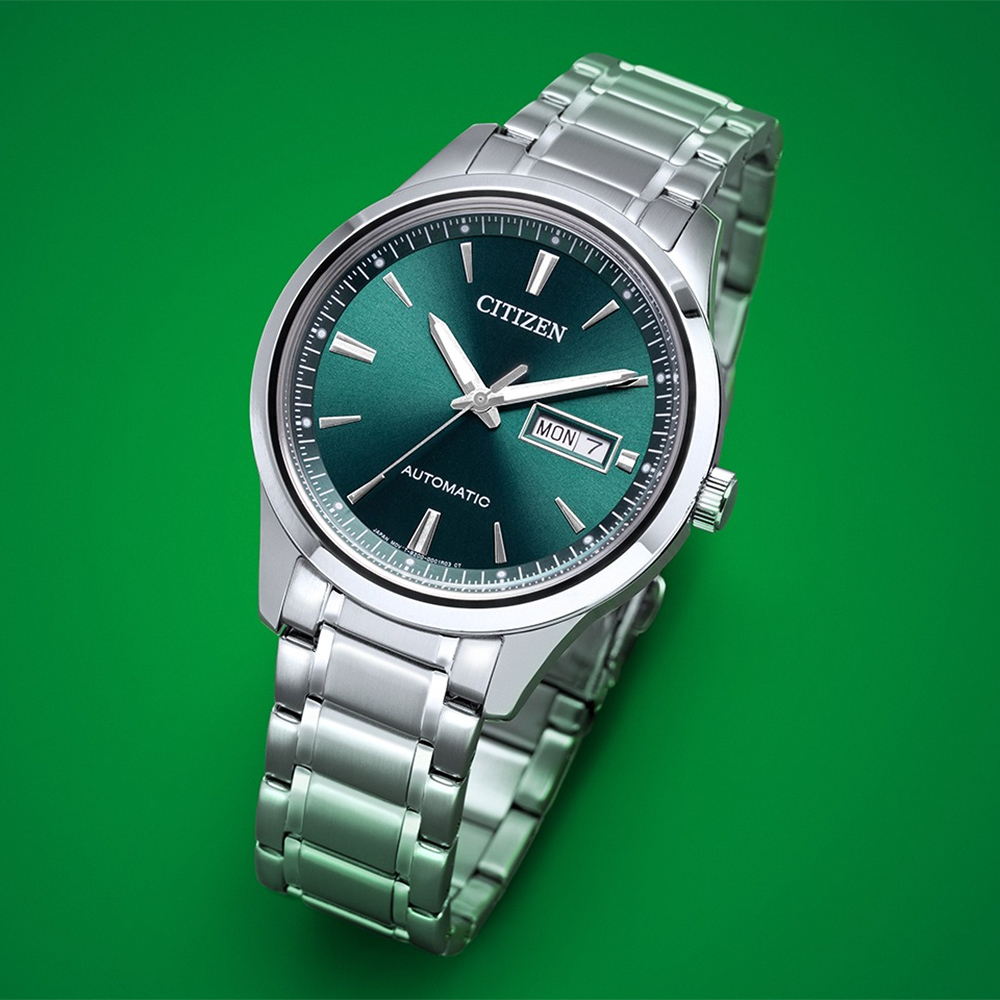 CITIZEN 星辰 限量 復古時尚大三針機械錶 周年慶獻禮-40mm NY4058-79X