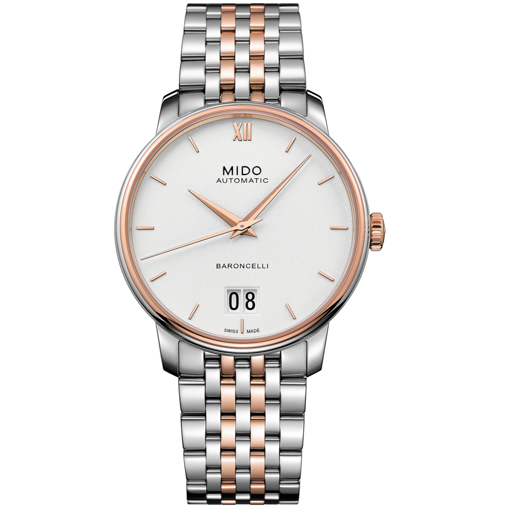 MIDO 美度 BARONCELLI永恆系列III經典機械腕錶 M0274262201800