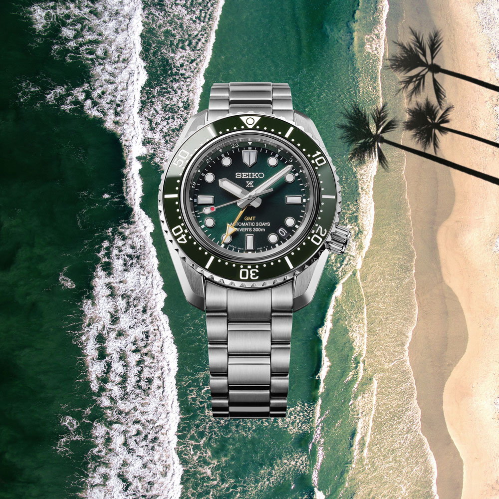 SEIKO 精工PROSPEX 大谷翔平三日鍊陶瓷圈GMT潛水機械腕錶父親節禮物