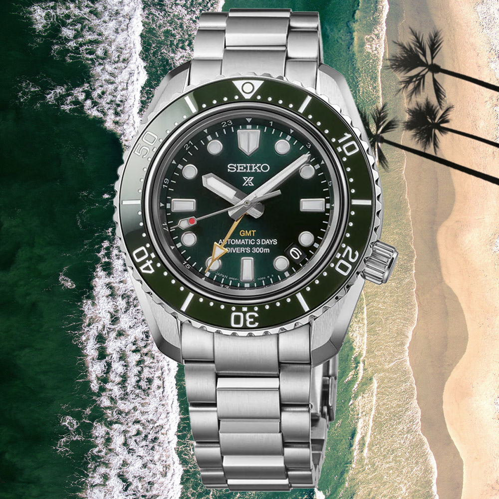 SEIKO 精工 PROSPEX 大谷翔平 三日鍊 GMT機械腕錶 錶 週年慶 雙11 (HBC001J1/6R54-00P0G)