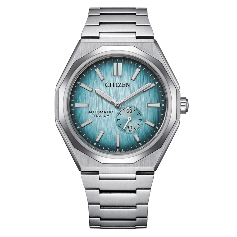 CITIZEN 星辰 Zenshin 新鈦度 限量 復古小秒盤超級鈦機械錶 NK5020-58L
