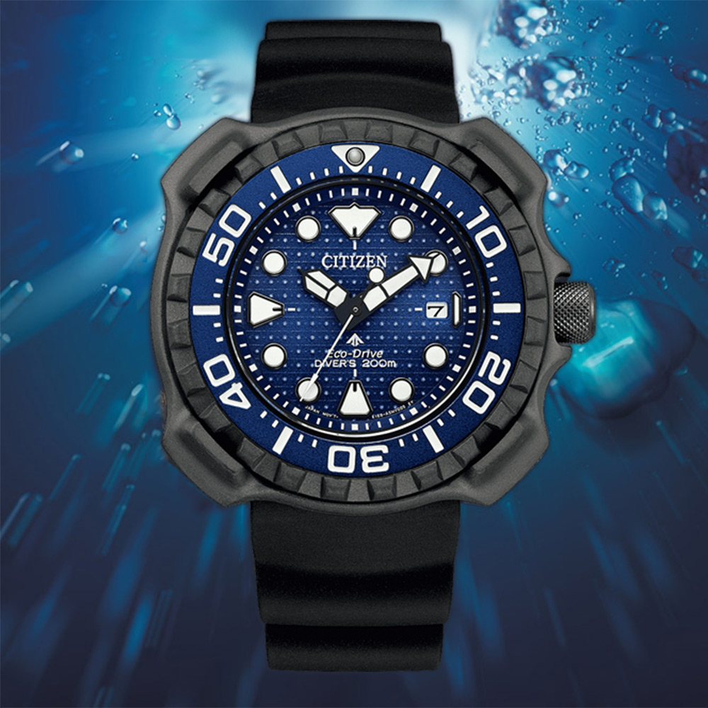 CITIZEN 星辰 PROMASTER 限量 鈦 1982復刻 鯨鯊 光動能200米潛水錶 百貨周年慶 BN0225-04L