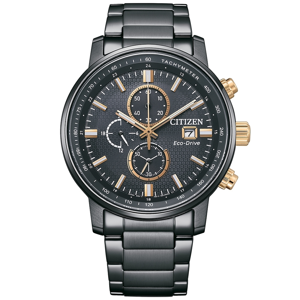 CITIZEN 星辰PROMASTER 率性軍綠潛水300光動能橡膠腕錶BJ8057-17X