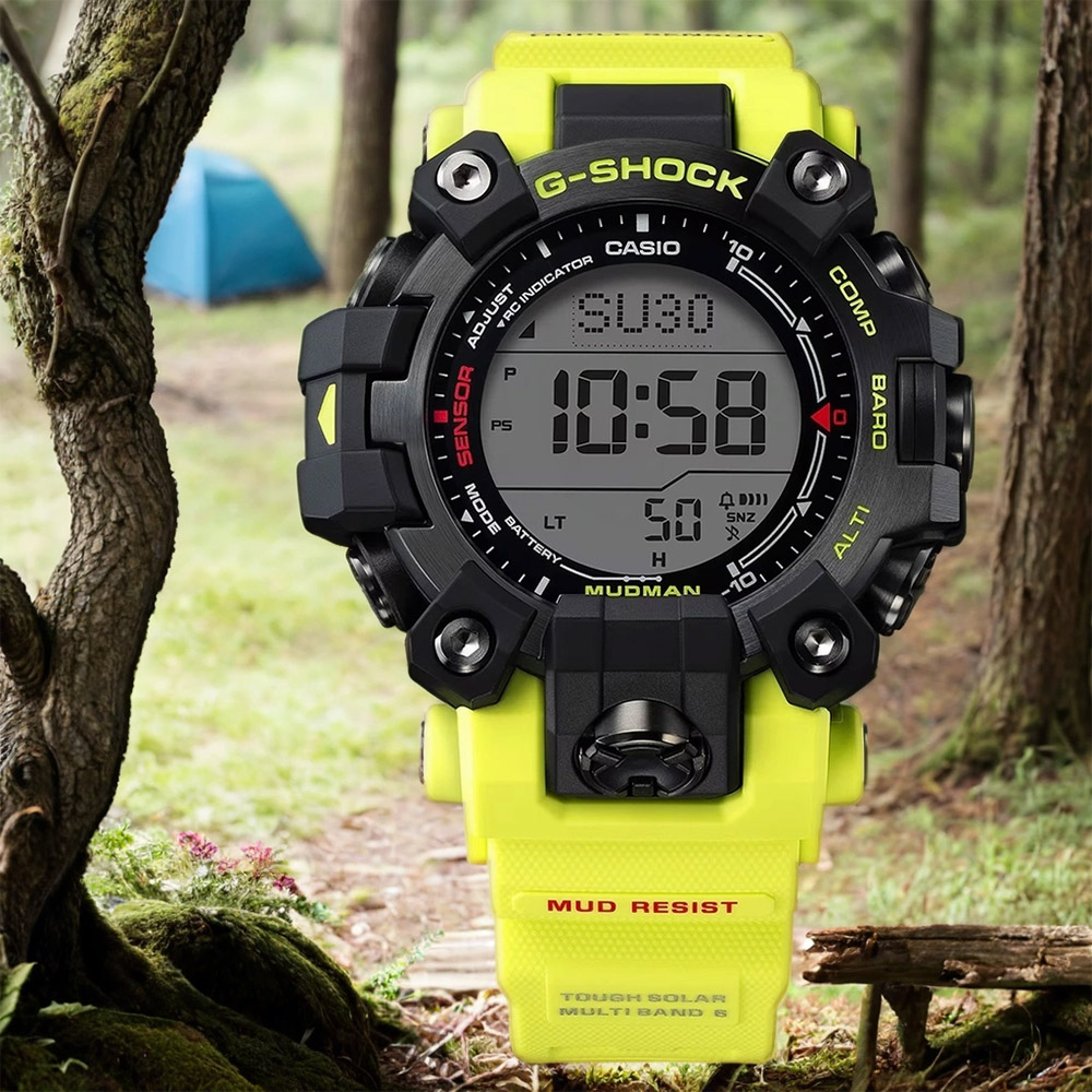 CASIO 卡西歐 G-SHOCK Master of G 太陽能電波手錶 GW-9500MRY-1A9