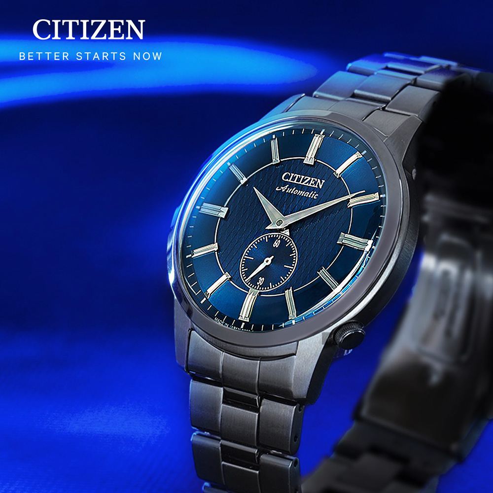 CITIZEN 星辰小秒針紳士機械錶-藍/41mm NK5009-69N - PChome 24h購物