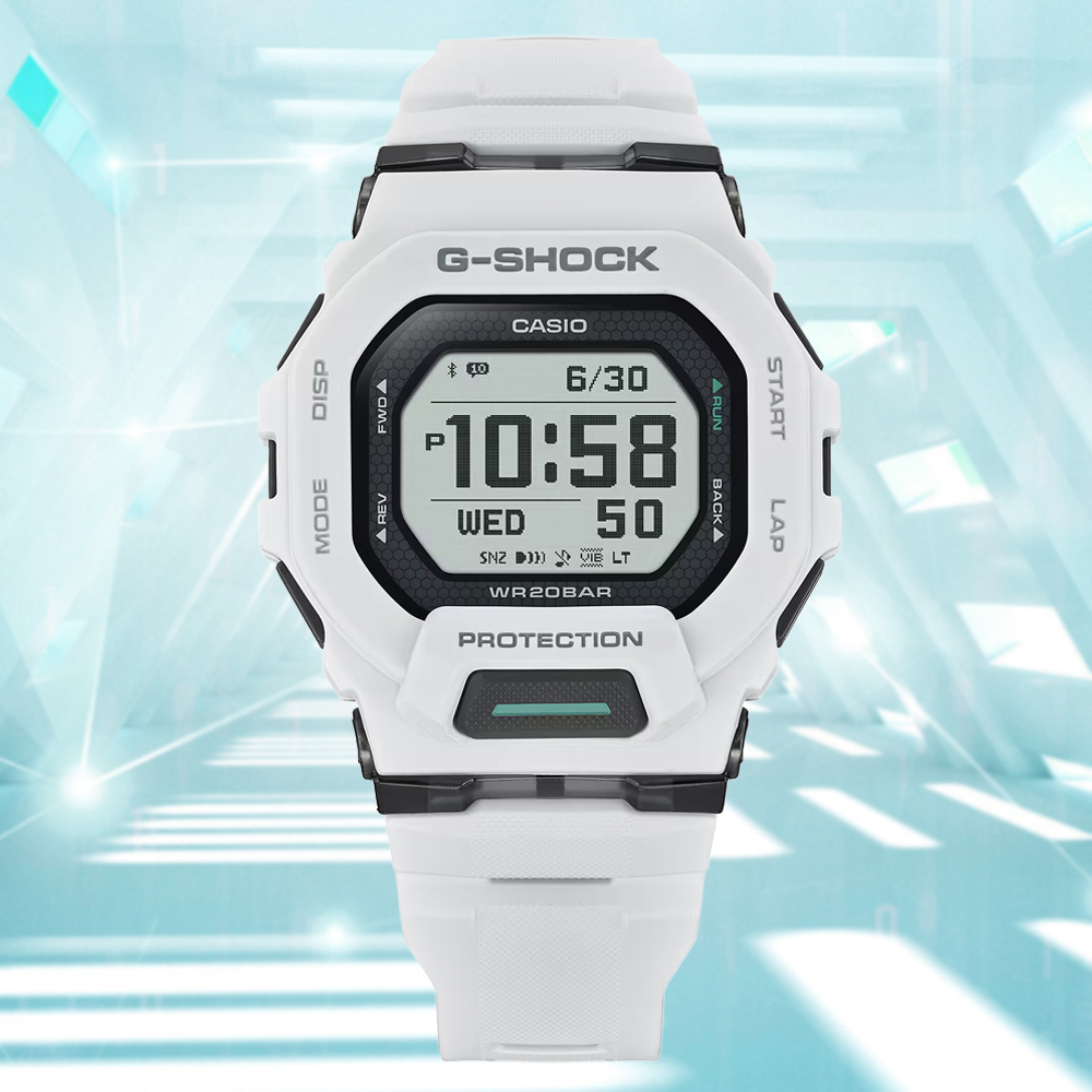CASIO 卡西歐 G-SHOCK G-SQUAD 智慧藍芽 跑步訓練 多功能運動錶 男錶 送禮 禮物 推薦 GBD-200-7