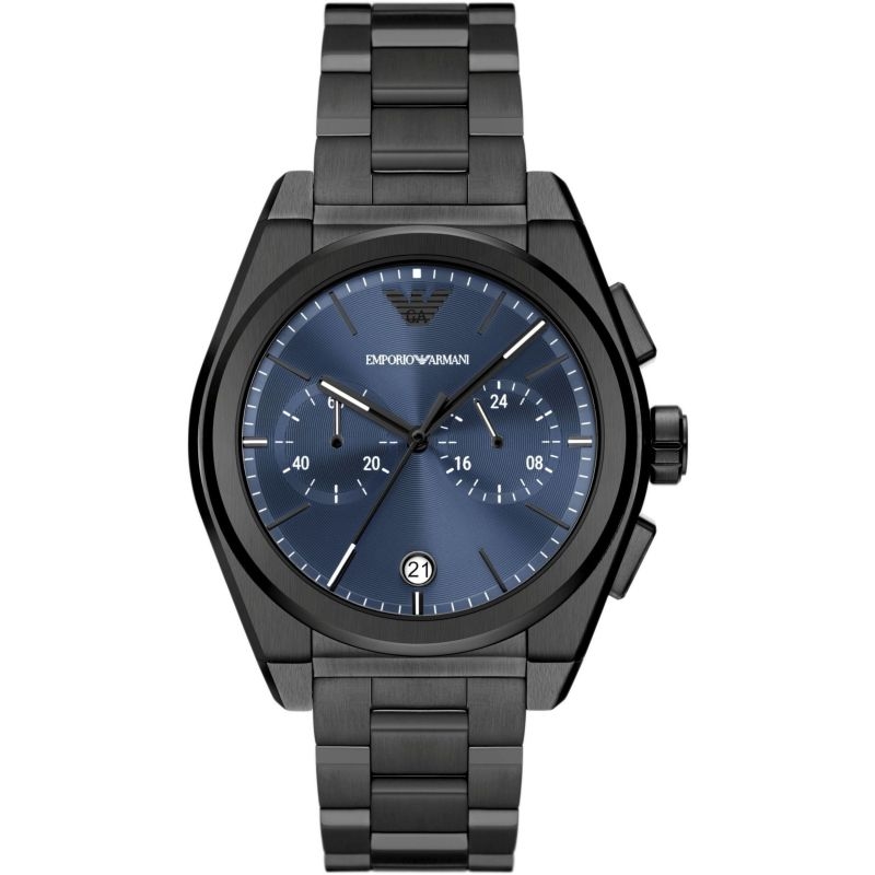 EMPORIO ARMANI /亞曼尼 紳男計時手錶-43mm AR11561