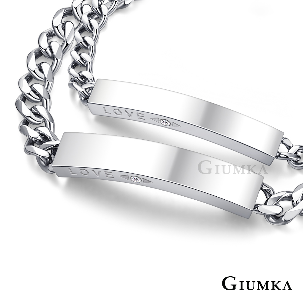 GIUMKA 情侶手鍊牽手一生