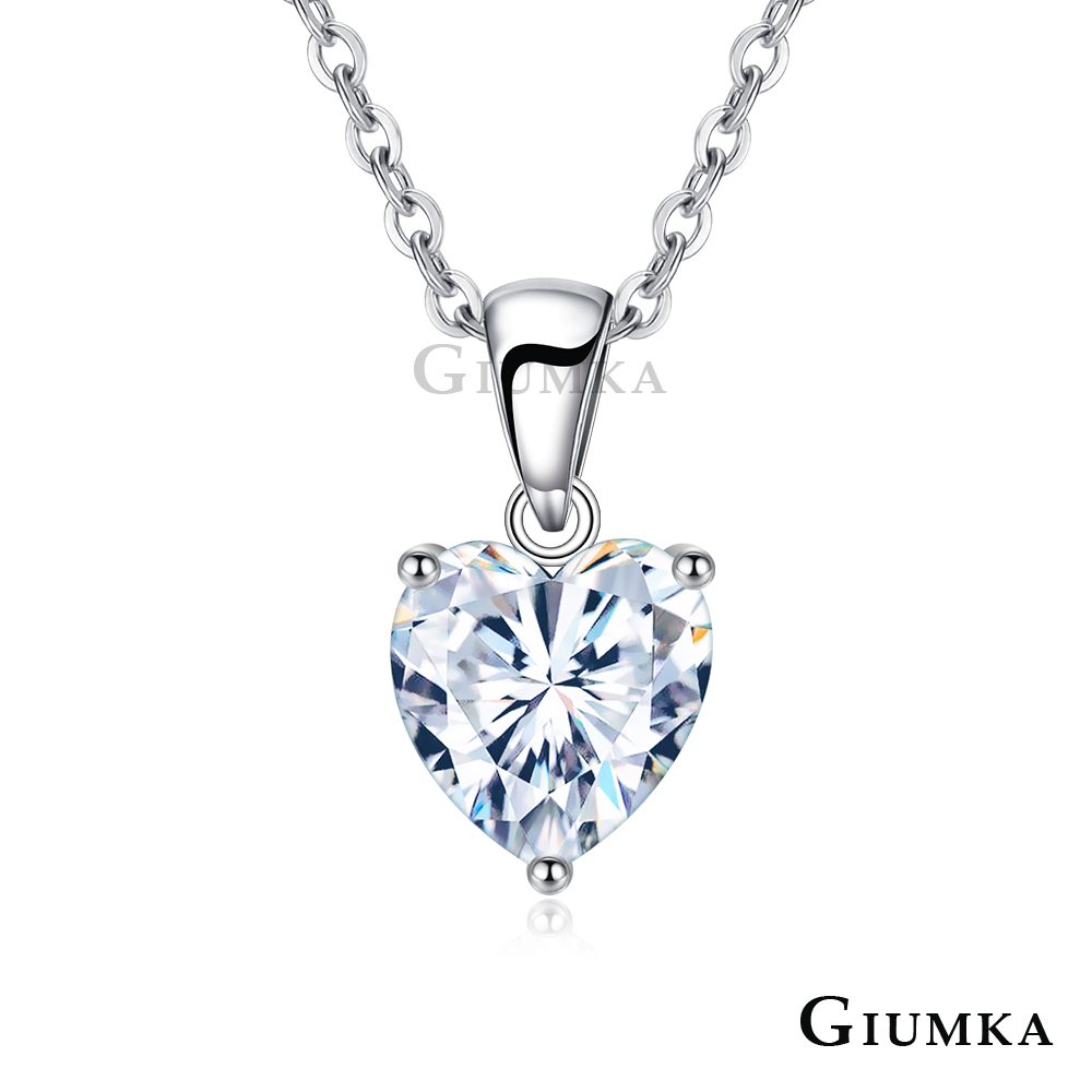 GIUMKA 純銀項鍊單鑽閨蜜禮物唯一寵愛