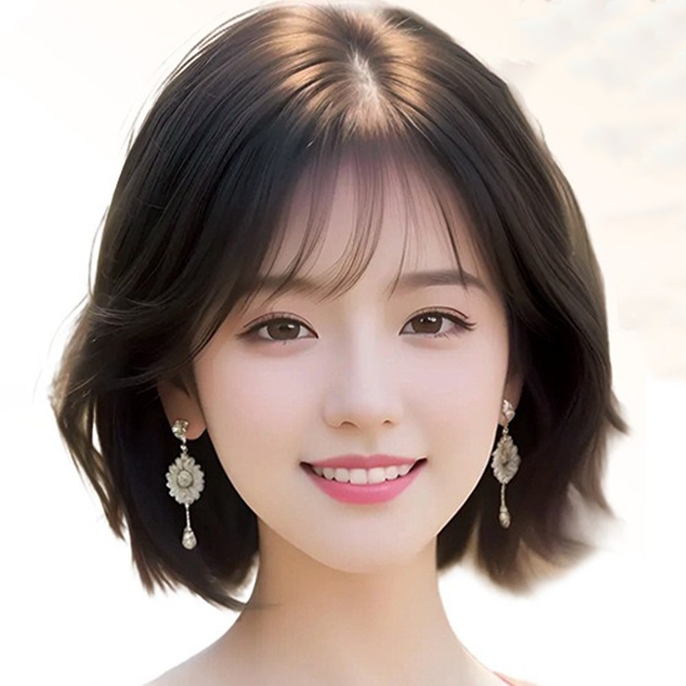 LEEHER 真人髮絲 髮片 女生假髮 真髮假髮 瀏海假髮 假髮 八字瀏海 211