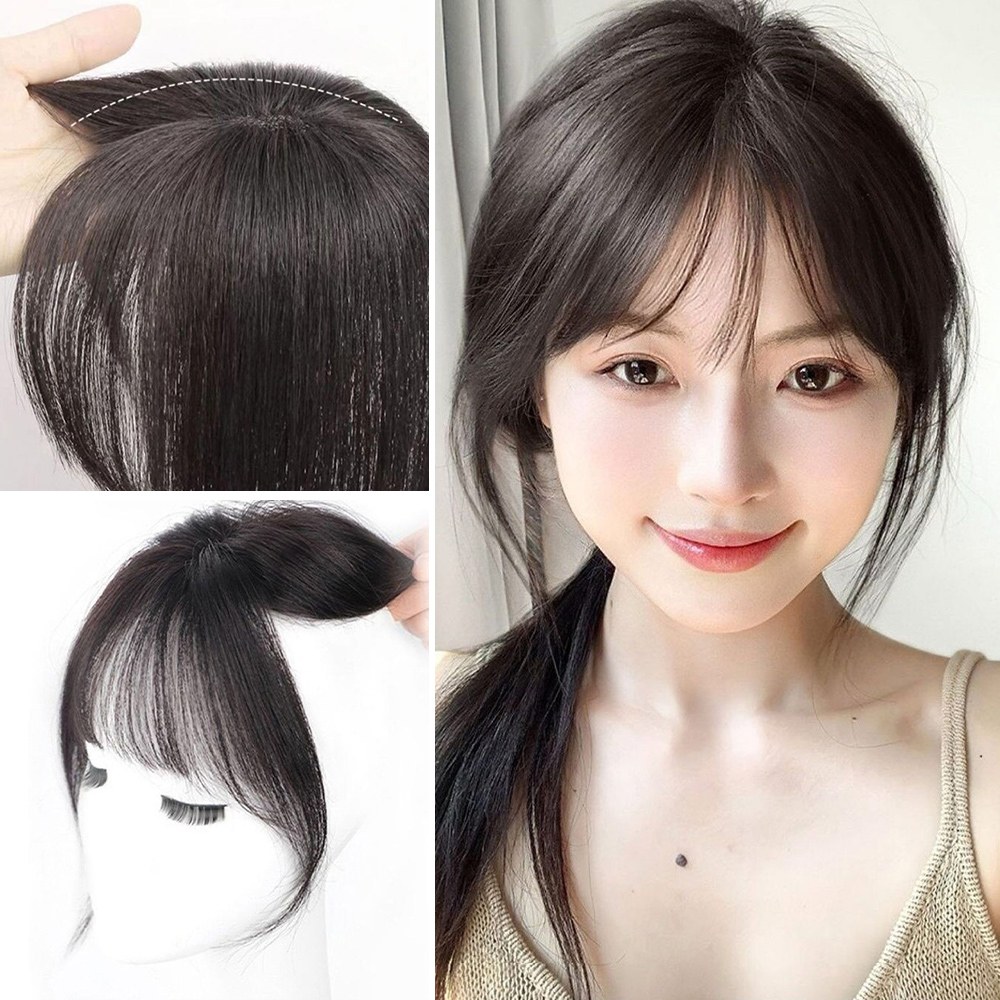 LEESA 凱莉流行商品館 女生假髮 瀏海髮片 透氣髮片 增髮髮片 中分髮片 高顱頂假髮 277