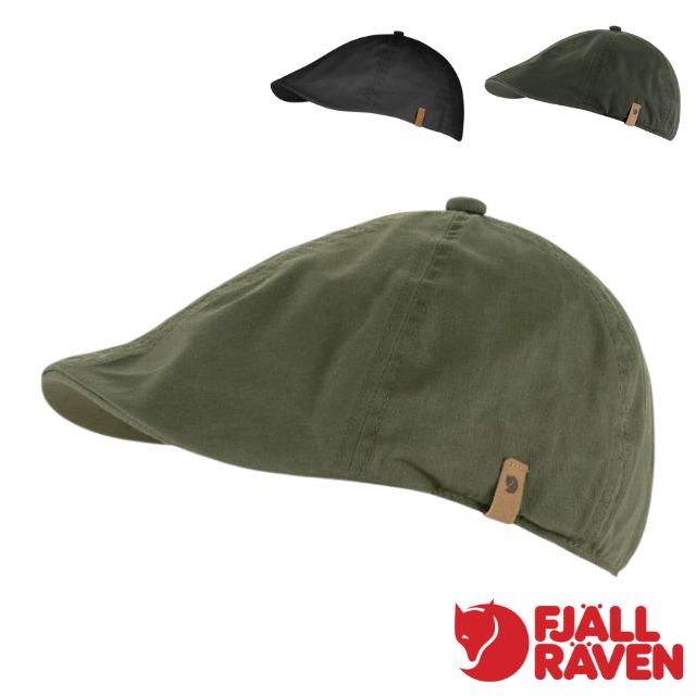 Fjallraven 小狐狸 Övik Flat Cap G1000 防曬透氣狩獵帽.遮陽帽.休閒運動帽子/短帽簷/78151