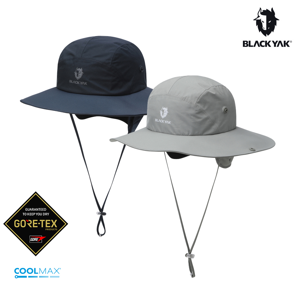 BLACKYAK GORE ROWING防水圓盤帽(海軍藍/卡其)-秋冬 防水帽 圓盤帽 漁夫帽-BYEB2NAH03