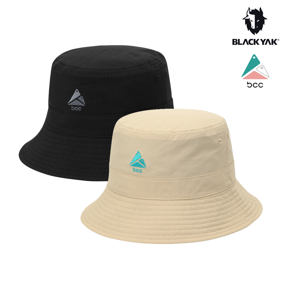 BLACKYAK CLIMBING雙面漁夫帽(淺米色/黑色)-春夏 防曬 雙面穿戴 登山帽 BYFB1NAF06