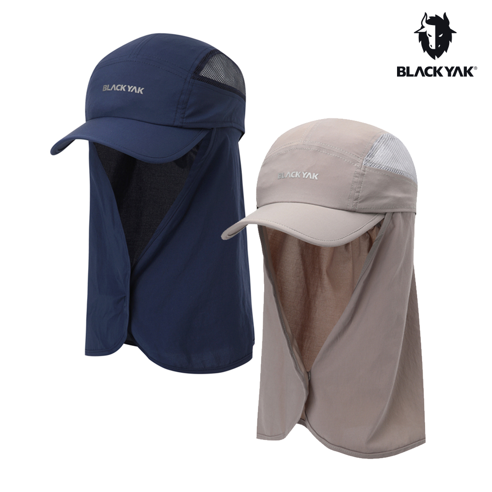 BLACKYAK SAHARA護頸遮陽棒球帽(2色)-抑菌抗臭 防曬 遮陽 棒球帽 遮陽帽 BYFB1NAG05