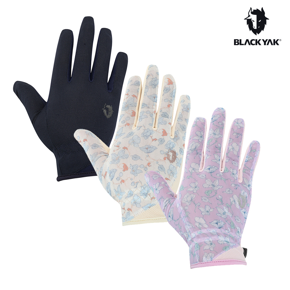 BLACKYAK 女 透氣全指手套(丁香紫粉/海軍藍/淡褐色)-輕量透氣 可觸控 防滑 耐磨-BYEB1WAN01