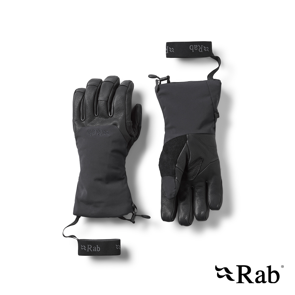 RAB Guide GTX Gauntlets GTX防水保暖手套 男款 黑色 #QAJ45