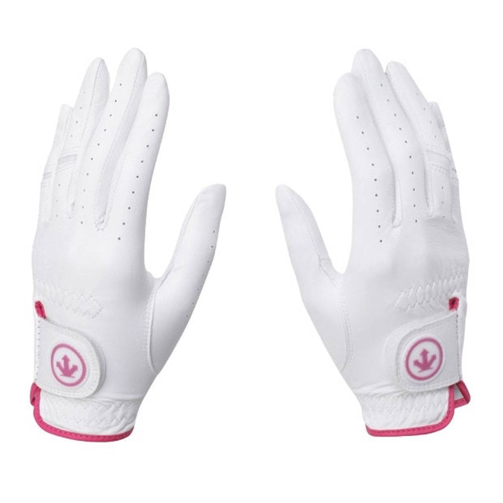 DESCENTE 迪桑特 WOMENS SHEEPSKIN TWO-HANDED GLOVES 女士 高爾夫球手套