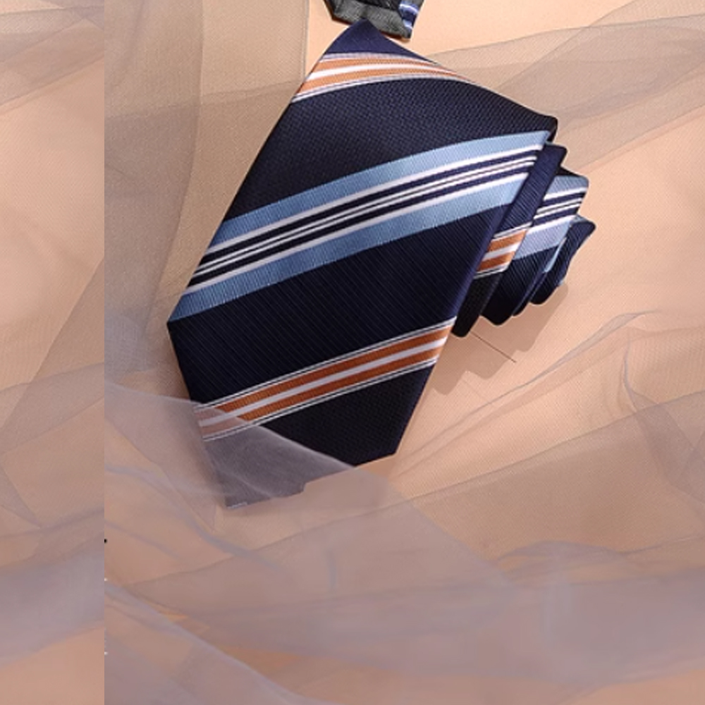 Laifu 拉福 賀汀8CM斜紋寬版領帶手打領帶