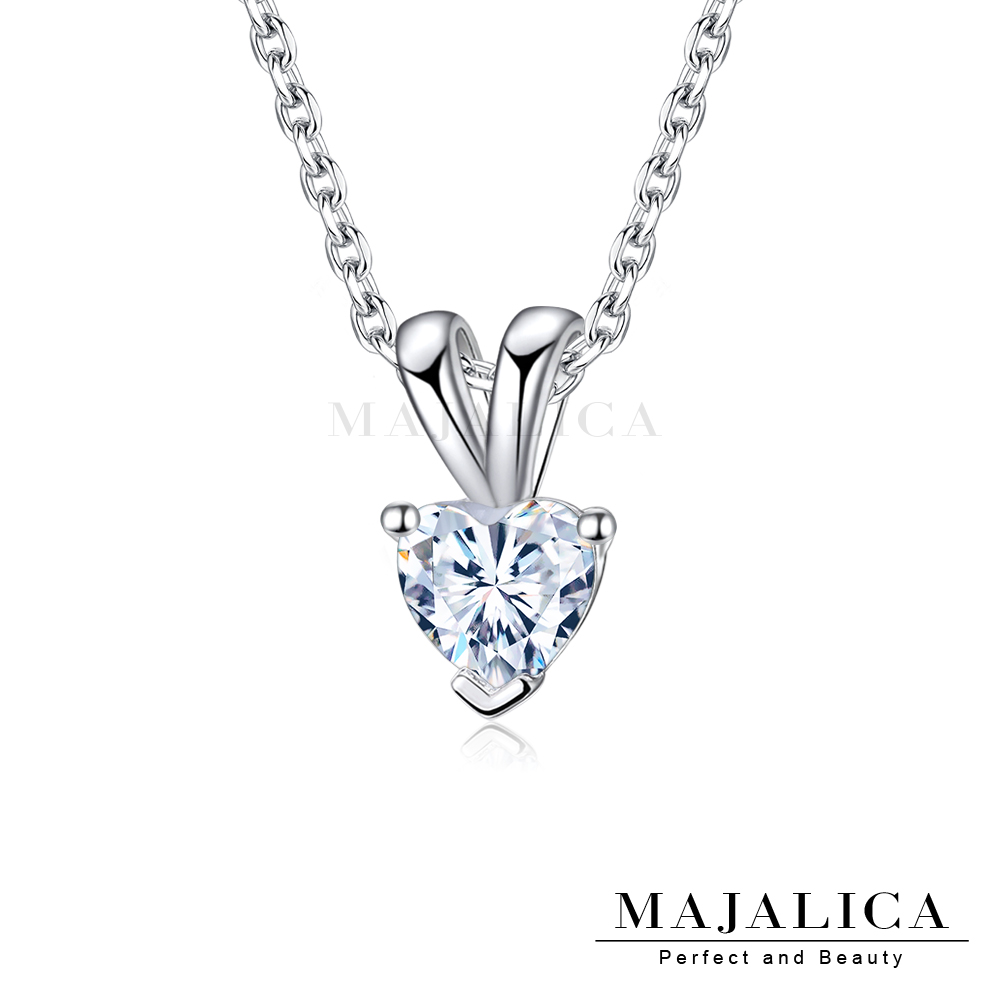 Majalica 純銀項鍊 心願單鑽項鍊 925純銀 名媛淑女款 小墜款 單個價格 PN22012-1