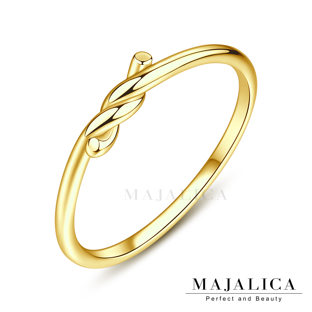 Majalica 925純銀戒指尾戒 指尖舞動系列 情意綢繆戒指 甜美淑女款 防小人 三色任選 單個價格 PR21011