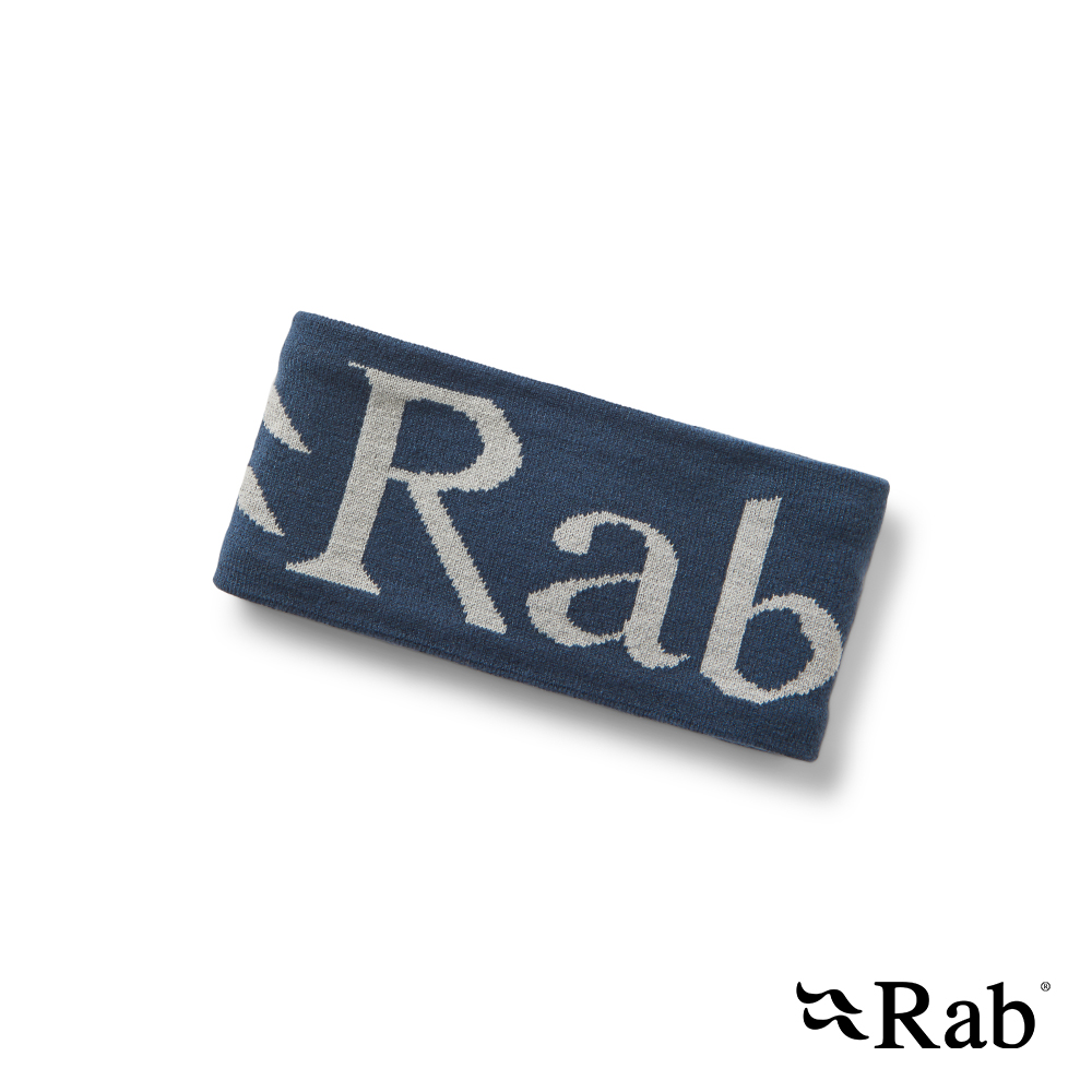 RAB Knitted Logo Headband 經典Logo針織頭帶 暴風藍/淺鋅 #QAB40