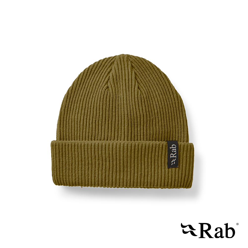 RAB Perimeter Rolled Beanie 休閒羅紋針織毛帽 橡木棕 #QAB67