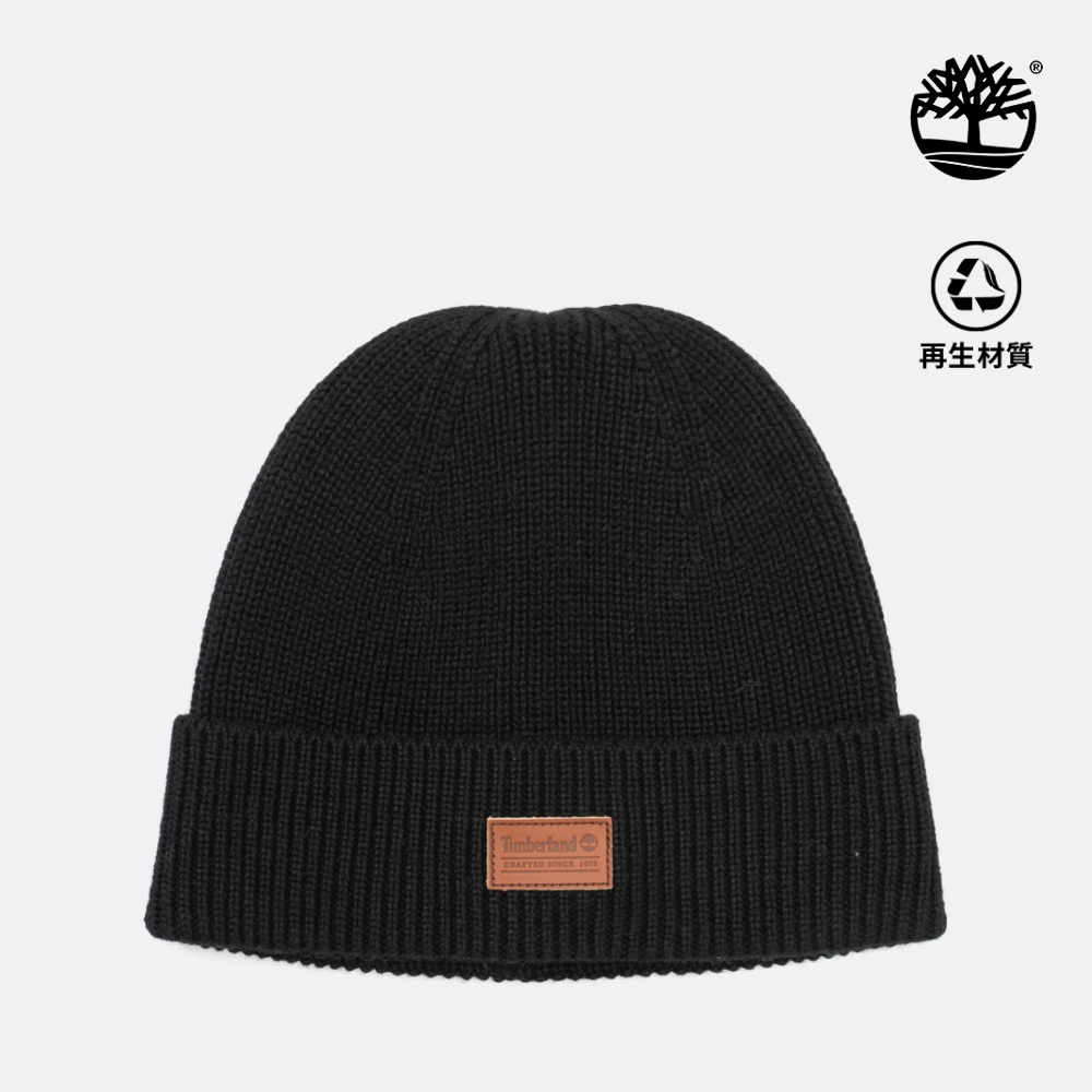 Timberland 男款黑色漁夫毛帽|A685E001