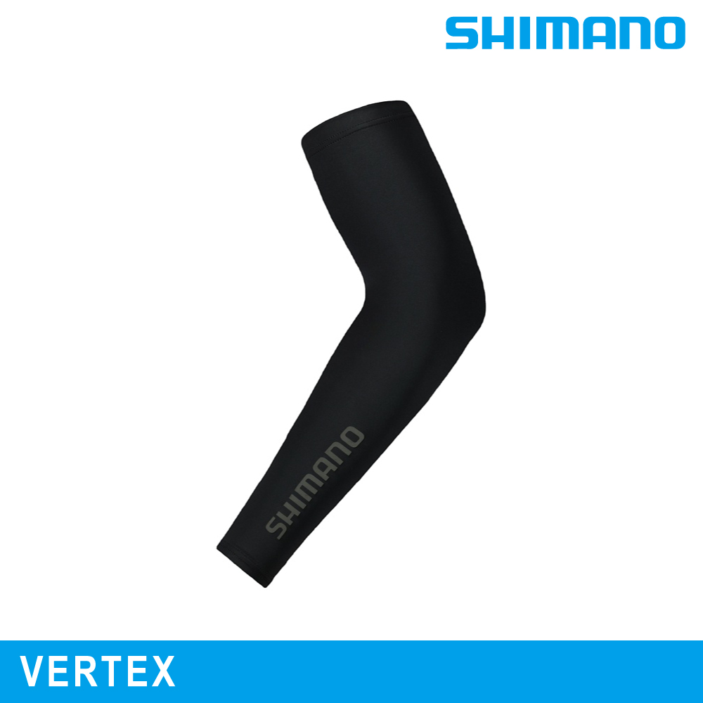 SHIMANO 禧瑪諾 VERTEX 袖套｜黑色 (S-XL)