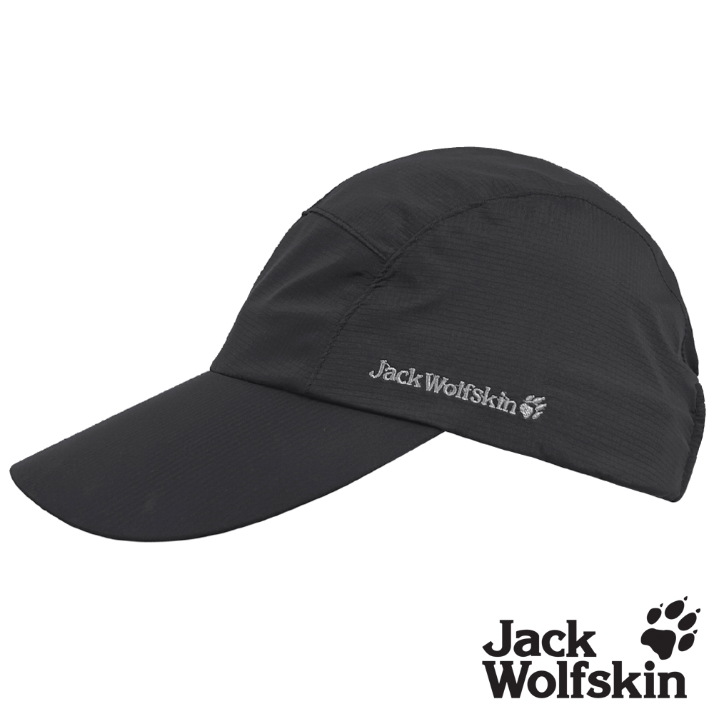 Jack Wolfskin Air Wolf 輕量防水透氣棒球帽『黑』