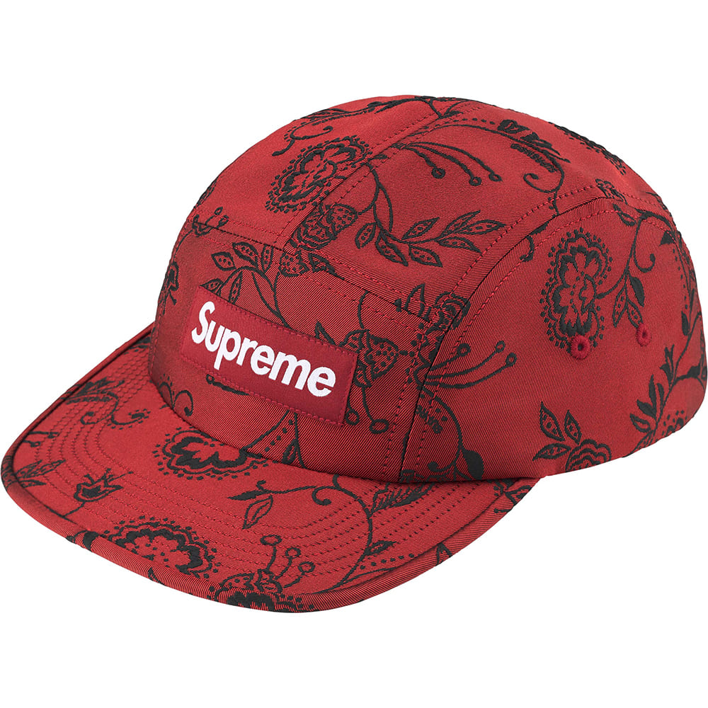 Supreme Floral Jacquard Camp Cap