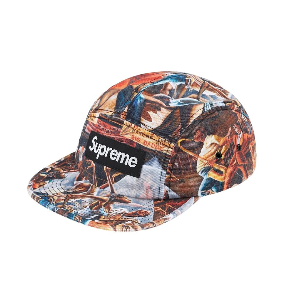 Supreme x Ernie Barnes SS25 Week10 Camp Cap 舞廳五分割帽- PChome