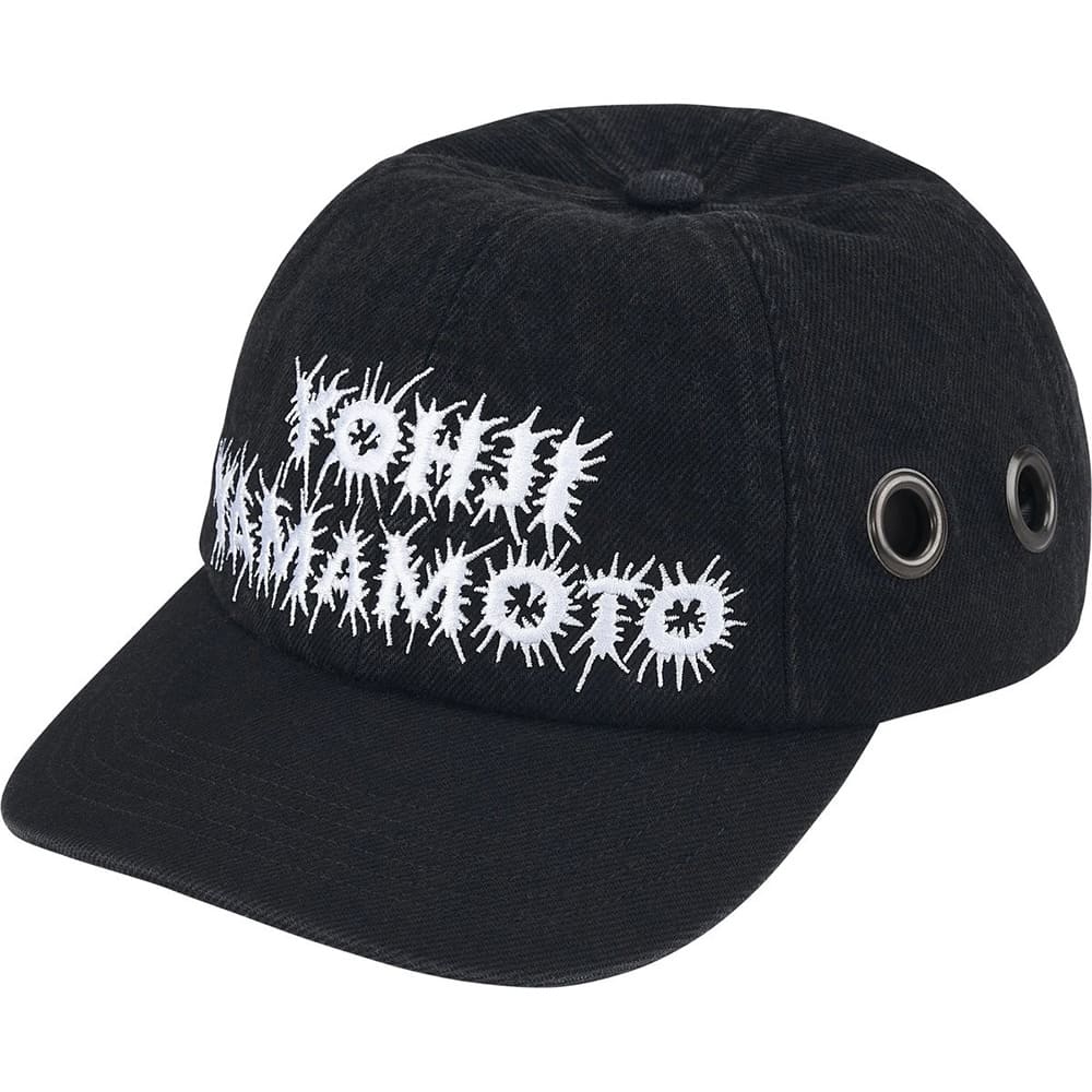 帽子 yamamoto Supreme x Yohji Yamamoto FW25 Week3 Grommet 6-Panel 黑藍老帽帽子