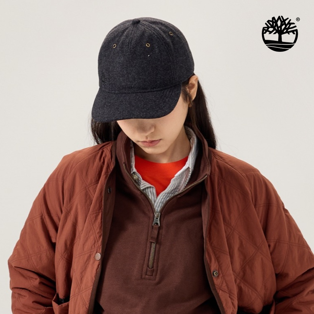 Timberland 男款黑色 LOGO棒球帽|A687X001
