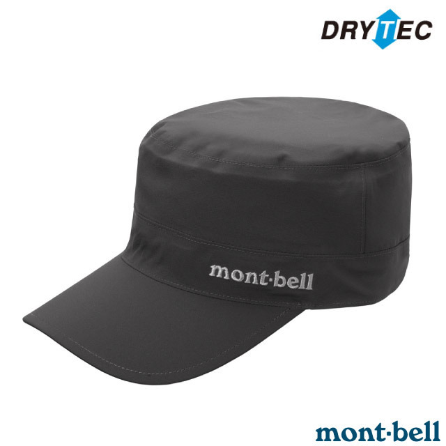 MONT-BELL MEADOW WORK CAP 防水透氣工作帽.鴨舌帽.棒球帽/UV CUT抗紫外線/ 1128763 BK 黑