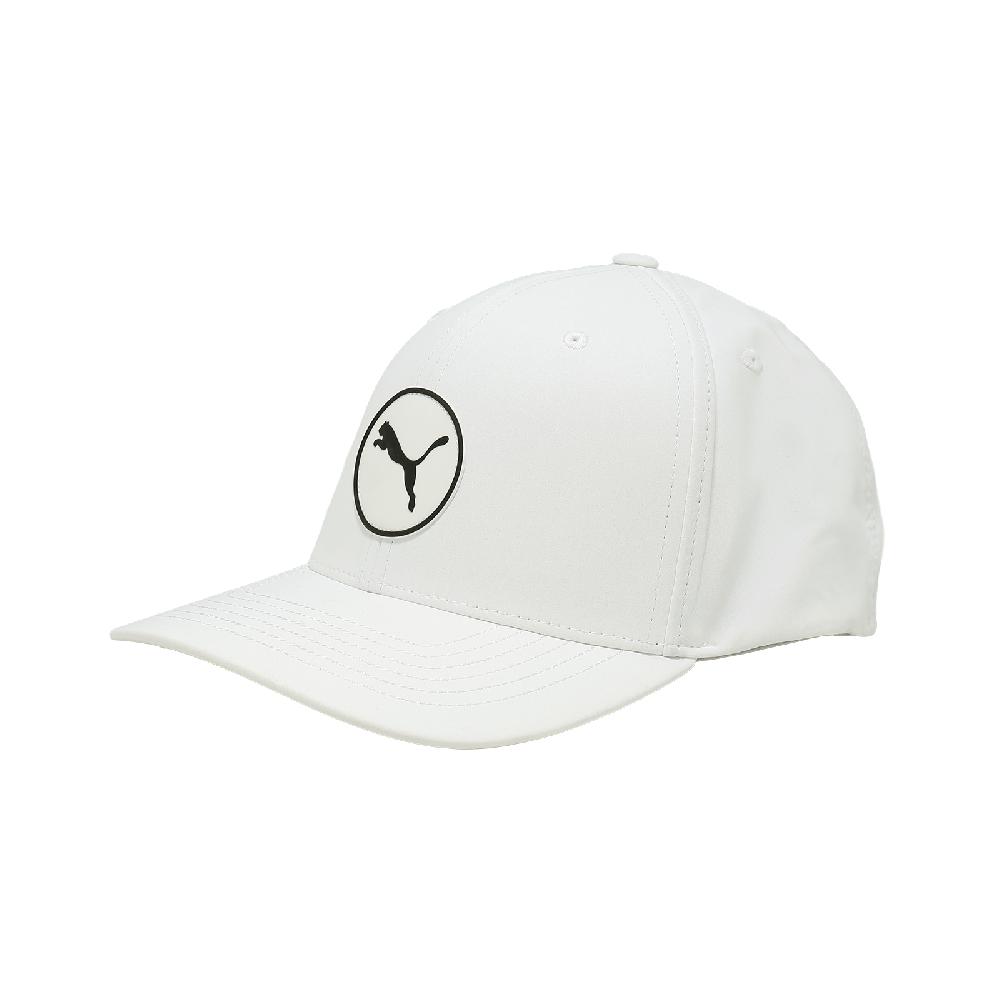 PUMA 彪馬 高爾夫球帽 Circle Cat Tech Golf Cap 白 老帽 帽子 025345-03